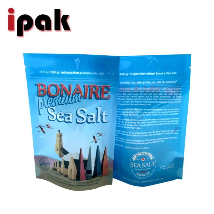 Printed Stand Up Cat Food Packaging With Zip Lock